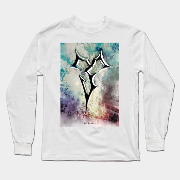 final fantasy x icon symbol Long Sleeve T-Shirt by mcashe_art